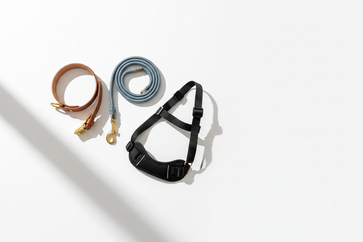 Dog Collars, Leashes & Harnesses