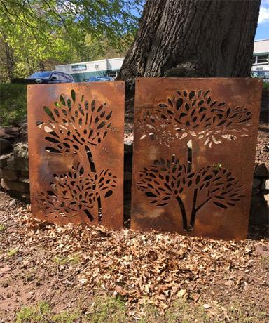 Outdoor Privacy Screen or Extra Large Wall Art (46" Inch)