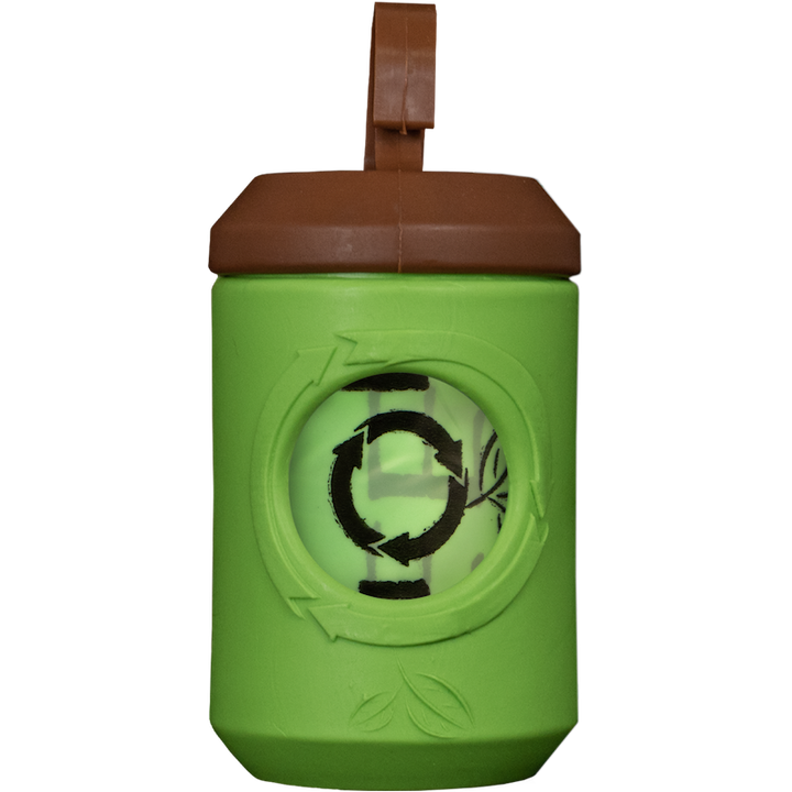 beyondGREEN Dog Poop Bag Leash Dispenser – Clip-On Holder Fits Standard Rolls – Durable &amp; Portable