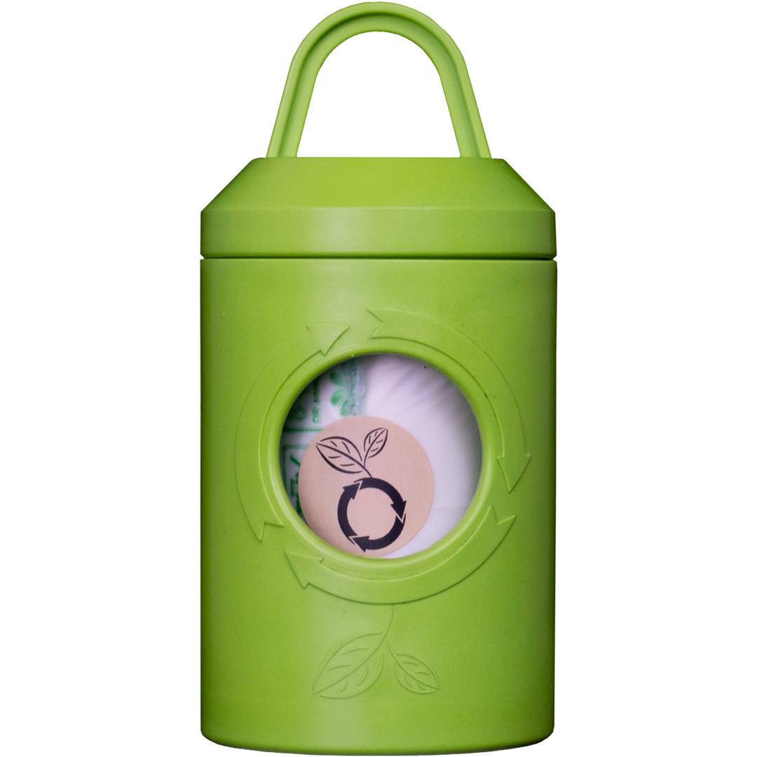 beyondGREEN Dog Poop Bag Leash Dispenser – Clip-On Holder Fits Standard Rolls – Durable &amp; Portable