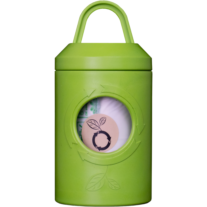 beyondGREEN Dog Poop Bag Leash Dispenser – Clip-On Holder Fits Standard Rolls – Durable &amp; Portable