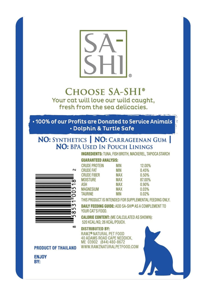 Sa-Shi Tuna &amp; Mackerel Recipe (1.76oz)