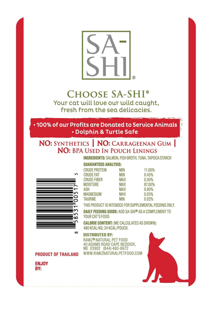Sa-Shi Salmon &amp; Tuna Recipe (1.76oz)