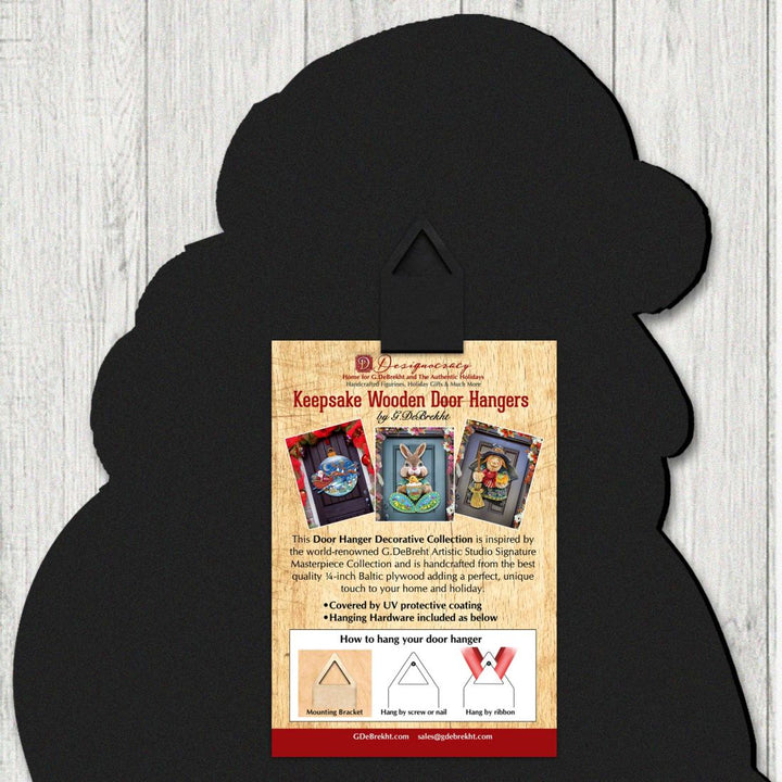 Board Meeting Holiday Door Decor by Laura Seeley - Pets Dog and Cats Decor - 8512051H