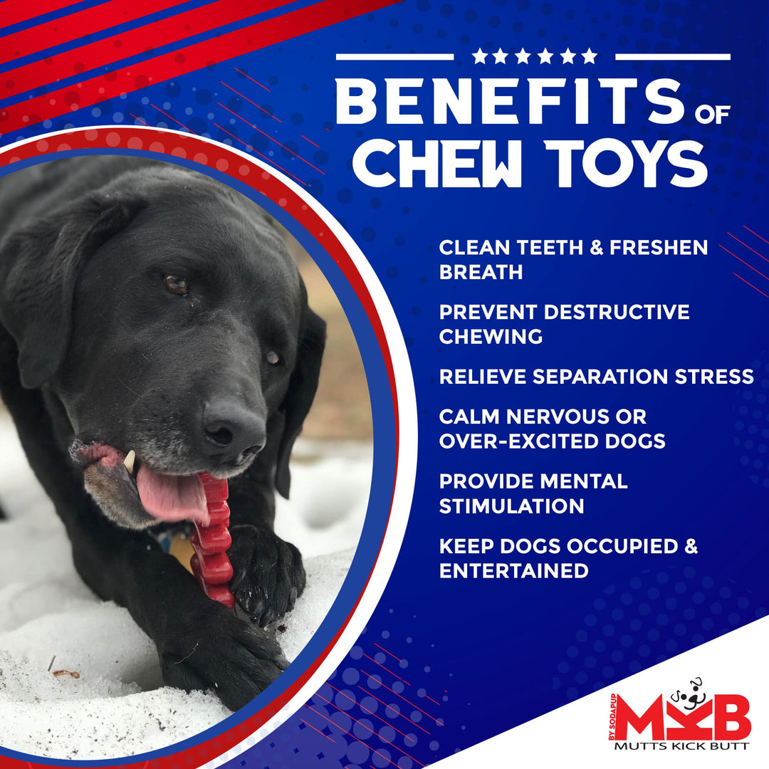 Christmas Tree Nylon Dog Chew Toy for Aggressive Chewers | USA Made &amp; FDA Compliant