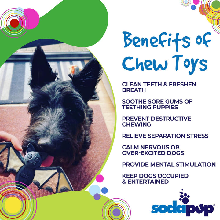 Vampire Bat Nylon Dog Chew Toy for Aggressive Chewers | USA Made &amp; FDA Compliant