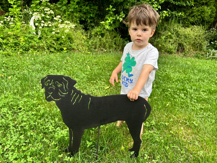 BullMastiff Garden Stake or Wall Hanging (Style 1)