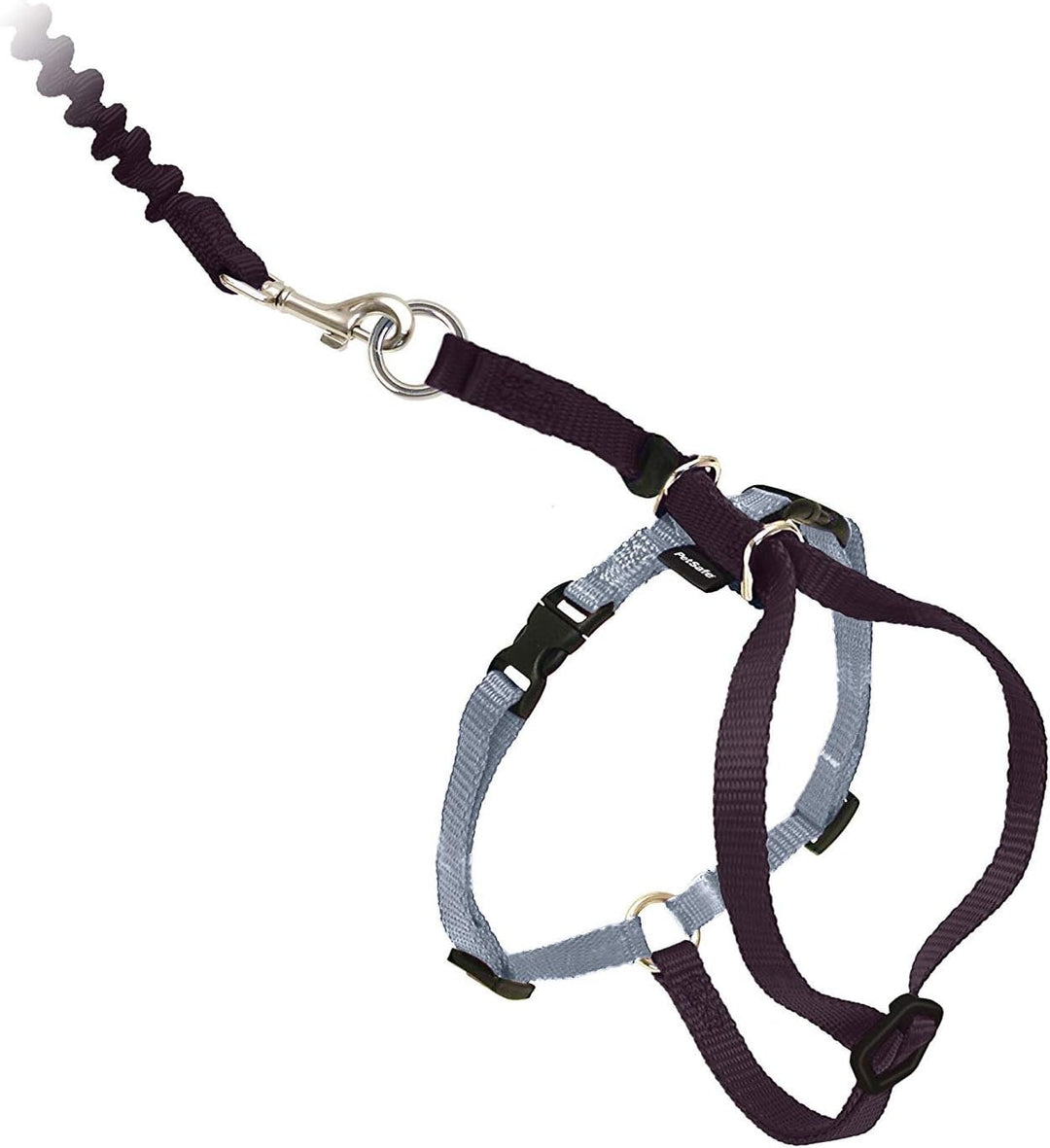 Come With Me Kitty Cat Harness &amp; Bungee Leash Small Black