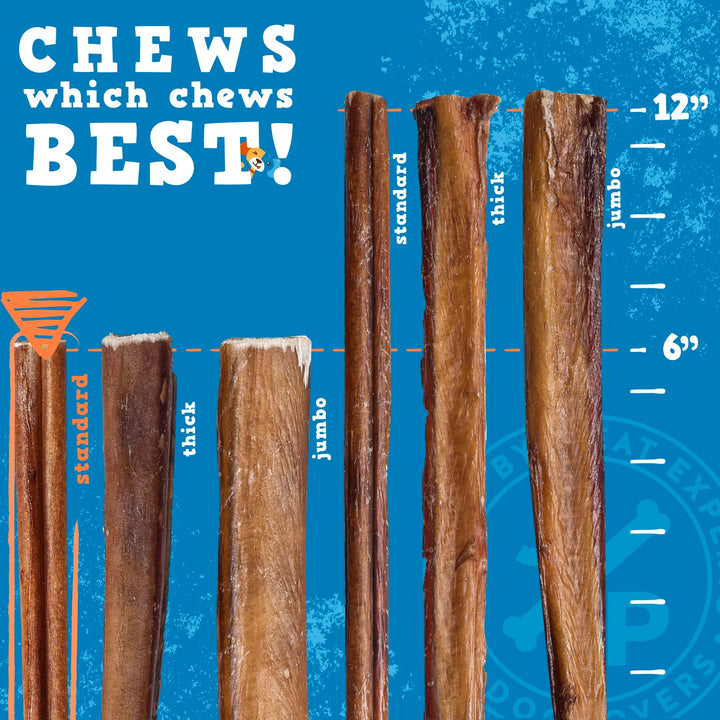 Jack &amp; Pup Odor Free Bully Sticks