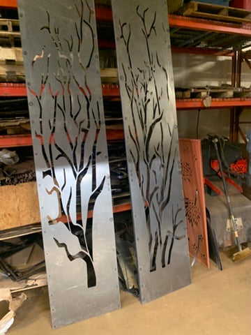 Outdoor Metal Panels (60” &amp; 72”) – Heavy-Duty Steel for Patio, Fence &amp; Backyard Privacy