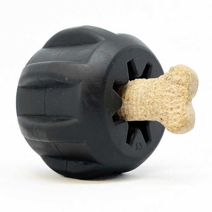 Gear eDispenser - Durable Rubber Yak Chew Holder &amp; Treat Pocket | USA Made