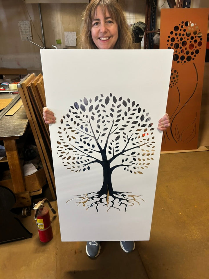 Metal Privacy Screen / Tree of Life Wall Art