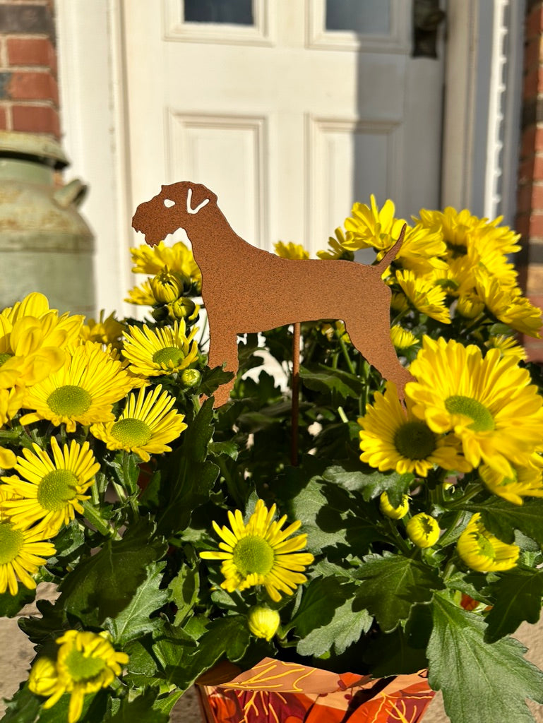 Airedale Terrier Plant Stake / Pet Memorial