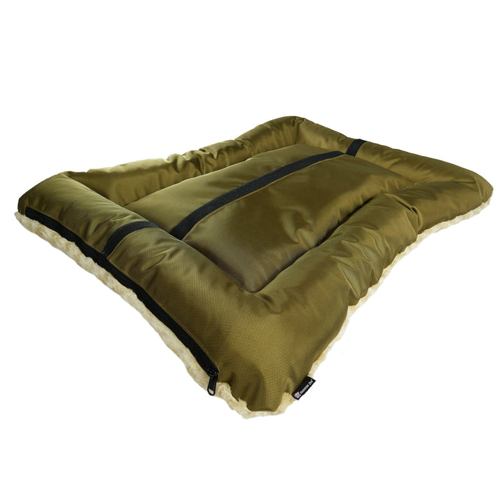 Dog Bed - Rectangle Bolstered Furvana™ &