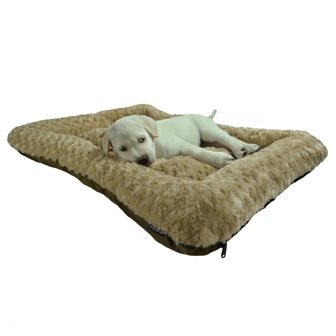 Dog Bed - Rectangle Bolstered Furvana™ &