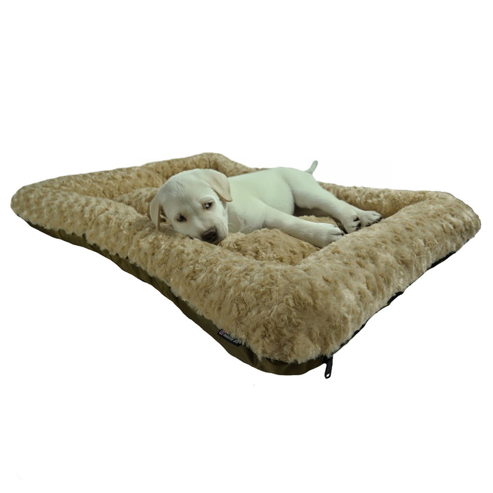 Dog Bed - Rectangle Bolstered Furvana™ &
