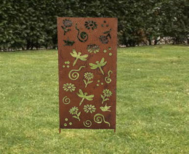 Privacy Screen Panels or Large Metal Wall Decor (46" Inch)