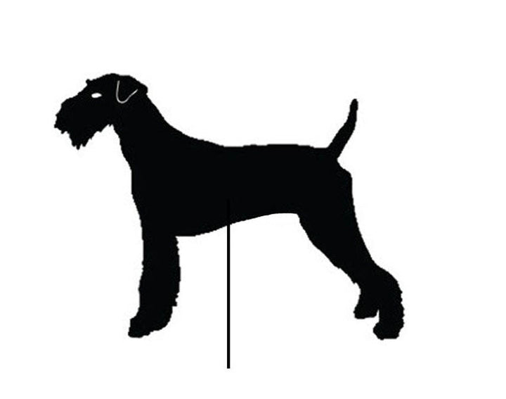 Airedale Terrier Garden Stake or Dog Wall Art