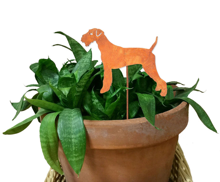 Airedale Terrier Plant Stake / Pet Memorial
