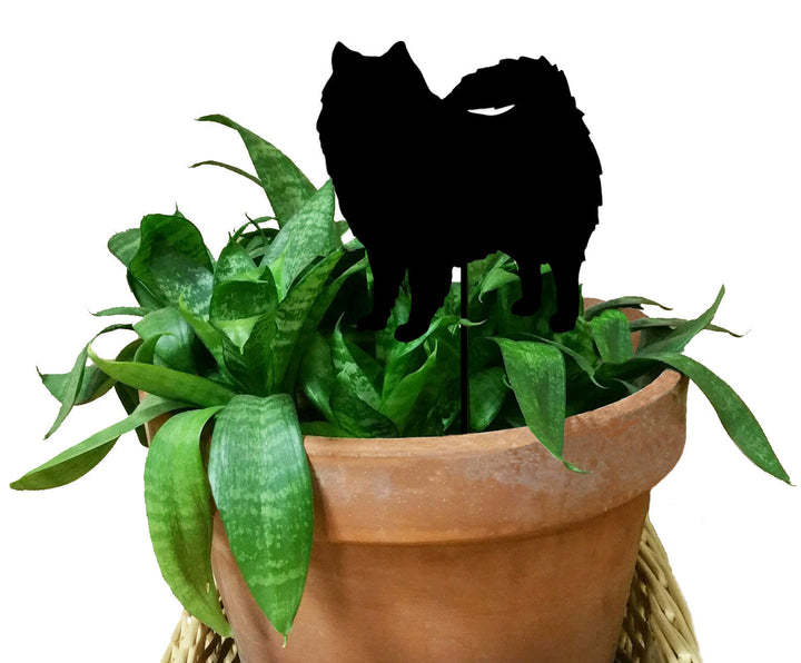 American Eskimo Ornament or Plant Stake