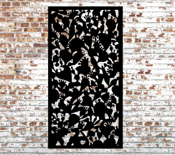 Outdoor Metal Deck Privacy Screen Panels (60” &amp; 72”) – Heavy-Duty Steel for Patio &amp; Backyard