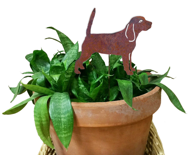 Beagle (standing) Plant Stake