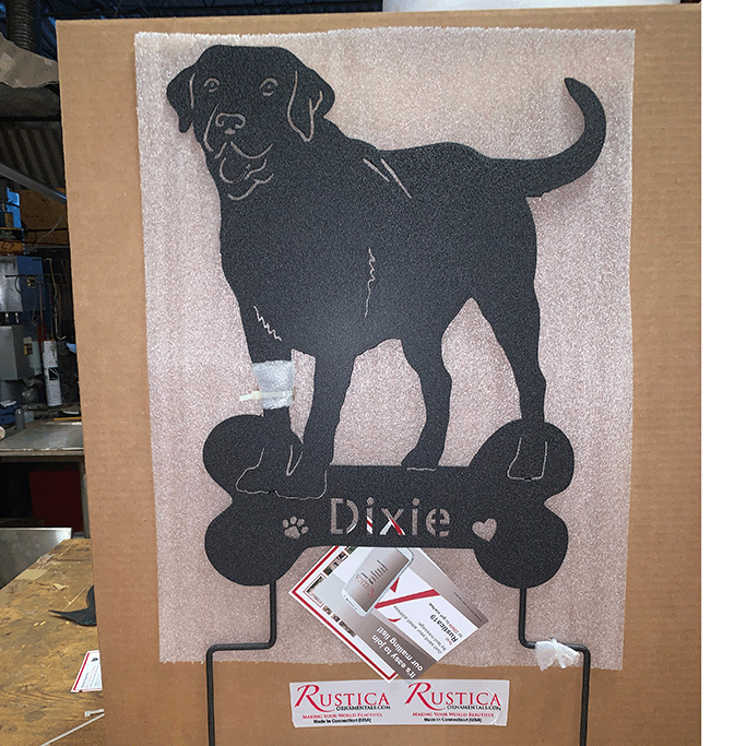 Labrador Statue or Dog Wall Art