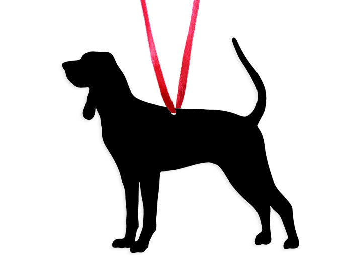 Black and Tan Coonhound Plant Stake