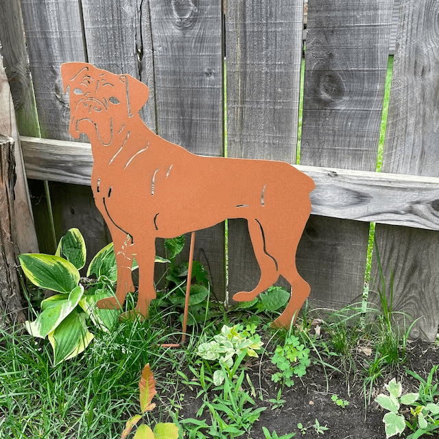 Boxer Statue or Dog Wall Art