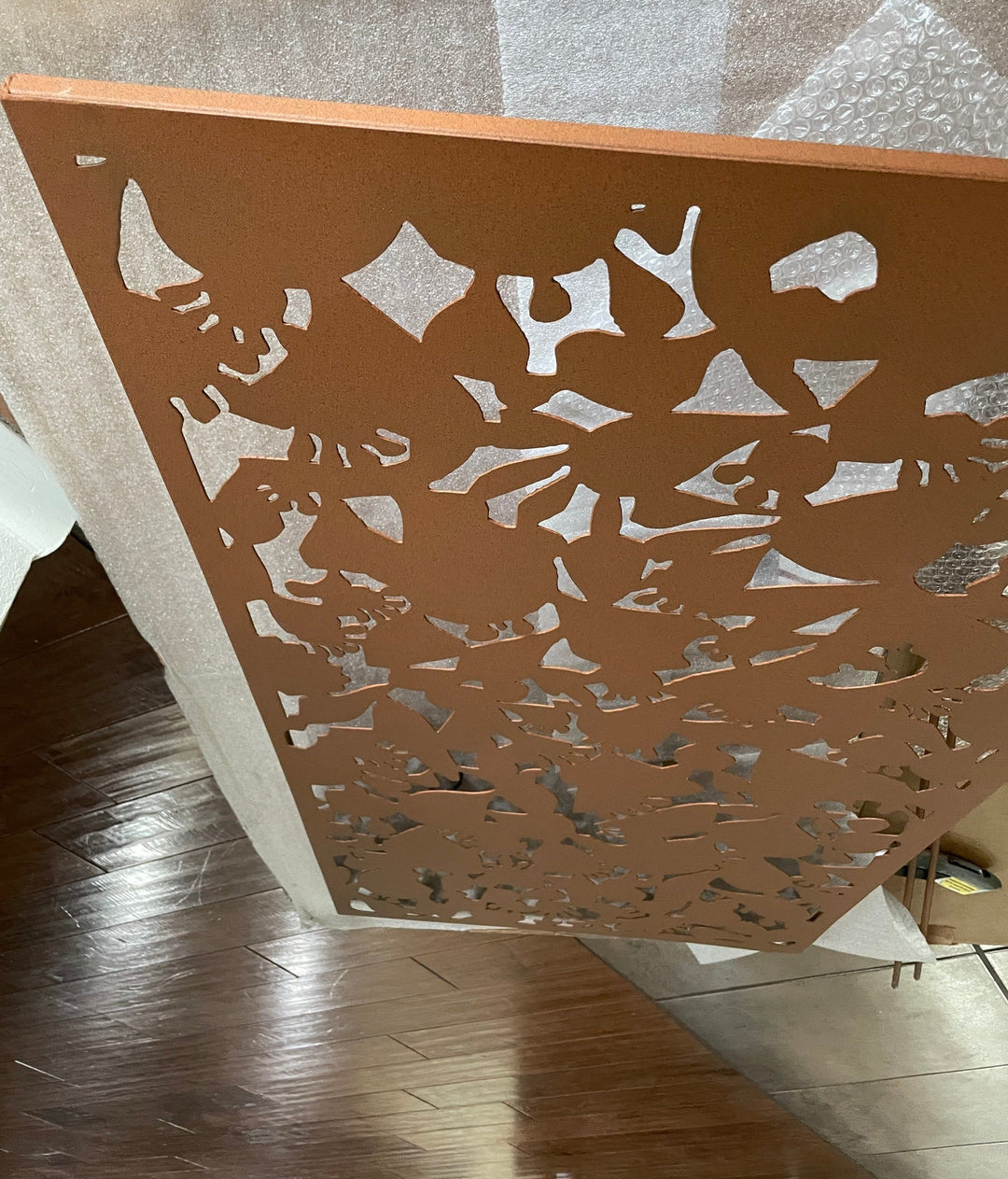 Outdoor Privacy Screen or Metal Wall Sculpture (46" Inch)