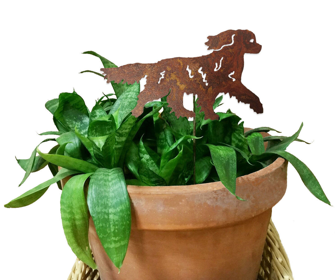 Cavalier King Charles Spaniel Plant Stake / Plant Trellis