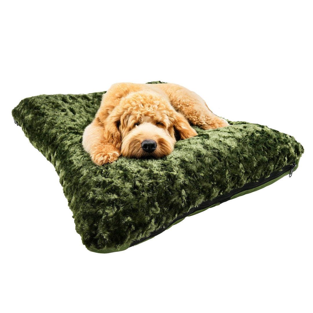 Dog Bed - Rectangle Bolstered Furvana™ &