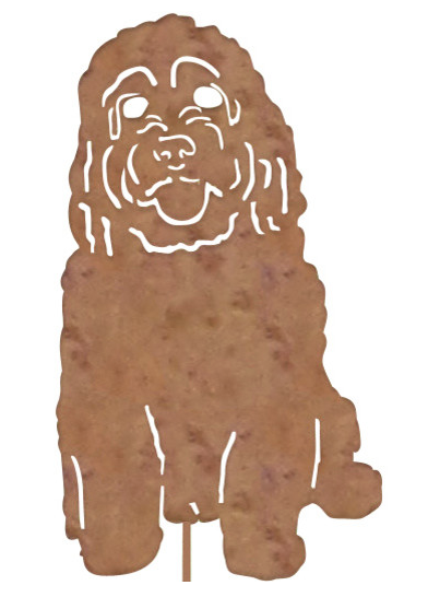 Cockapoo Plant Stake