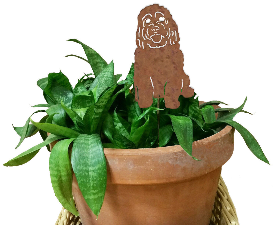 Cockapoo Plant Stake