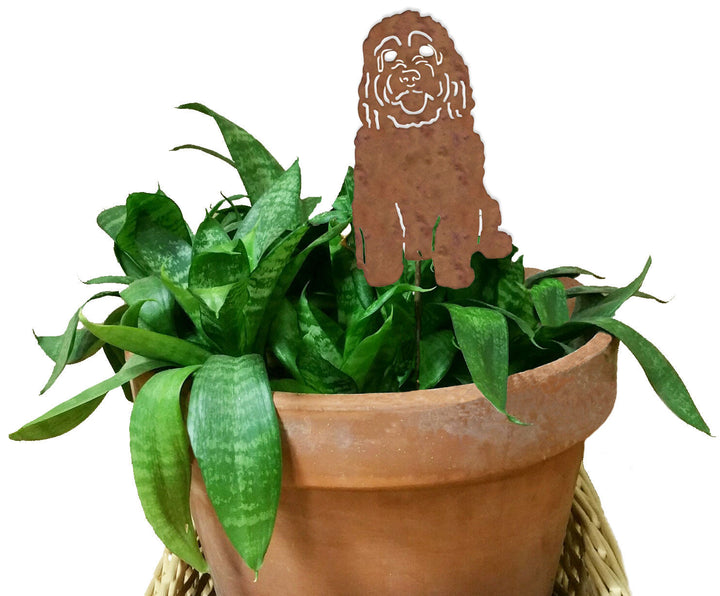 Cockapoo Plant Stake