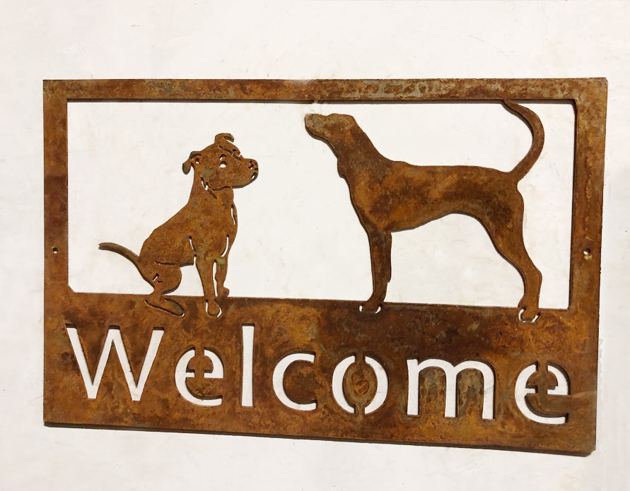 Custom Metal Pet Sign / Personalized Options