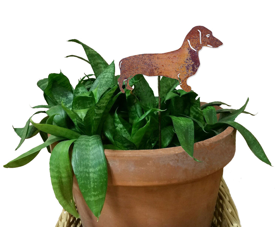 Dachshund Memorial / Plant Stake