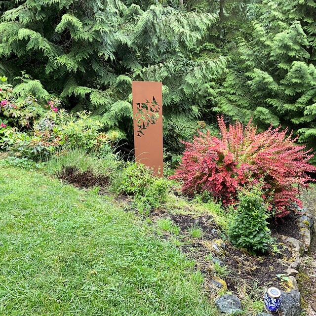 Outdoor Screen Panels or Large Metal Wall Art (46" Inch)