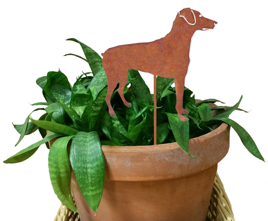 Doberman Pinscher (style 2) Plant Stake