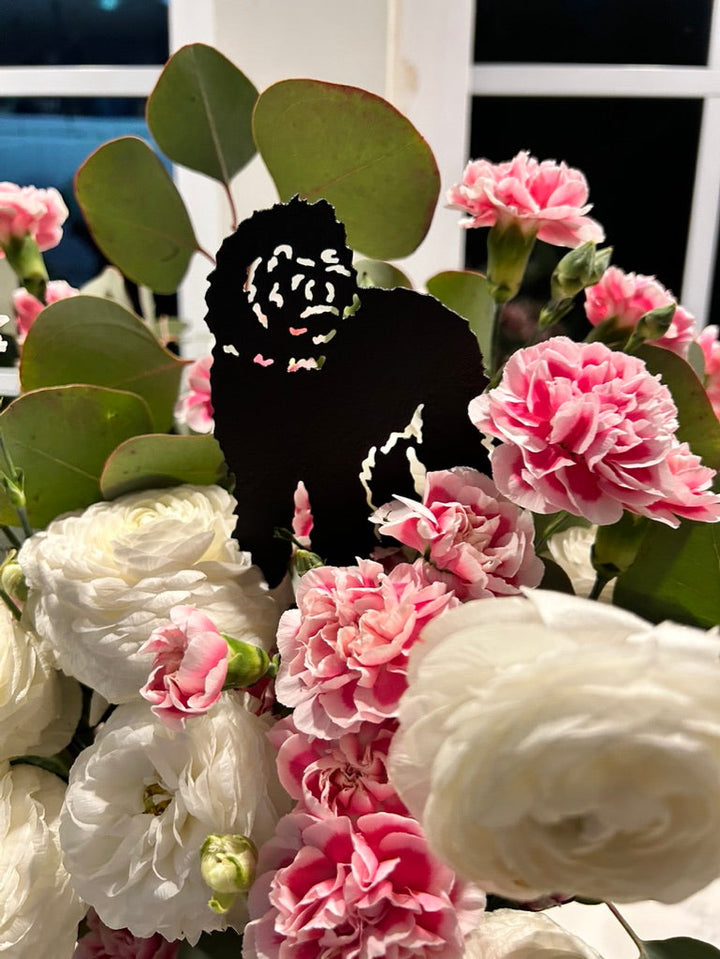 Labradoodle Plant Stake / Decorative Plant Marker