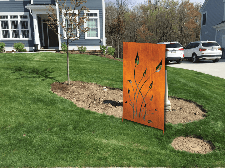 Outdoor Privacy Screens or Outdoor Metal Wall Art (46" Inch)