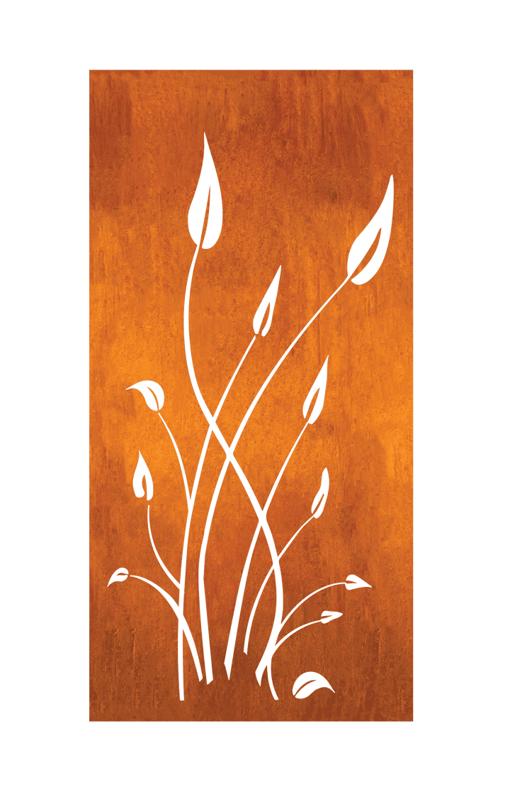 Outdoor Privacy Screens or Outdoor Metal Wall Art (46" Inch)