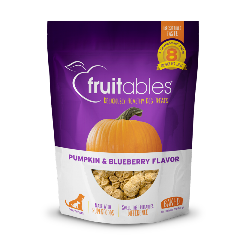 Fruitables Baked Pumpkin &amp; Blueberry Dog Treats (7oz)