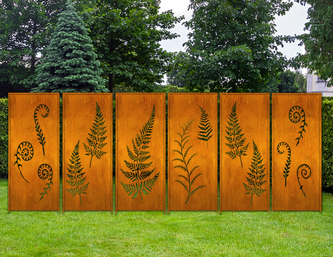 Outdoor Metal Panels (60” &amp; 72”) – Heavy-Duty Steel for Patio, Fence &amp; Backyard