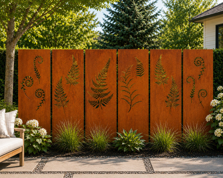 Outdoor Metal Panels (60” &amp; 72”) – Heavy-Duty Steel for Patio, Fence &amp; Backyard