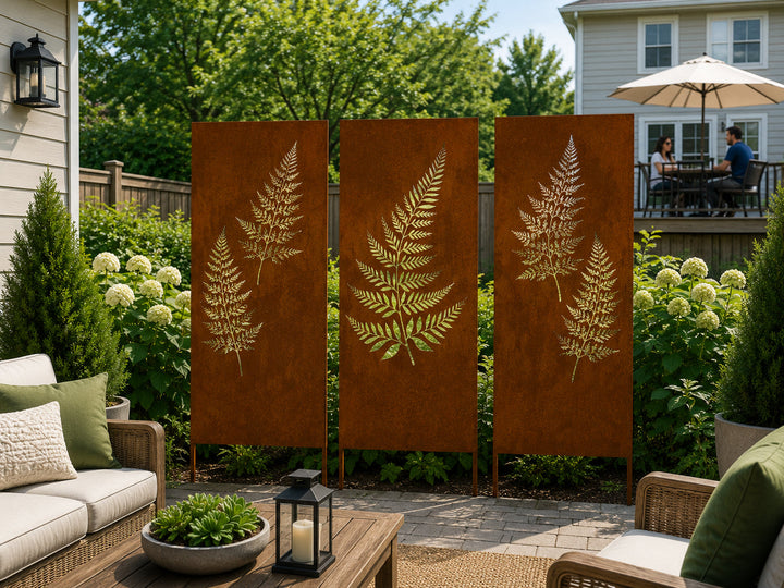 Outdoor Metal Panels (60” &amp; 72”) – Heavy-Duty Steel for Patio, Fence &amp; Backyard