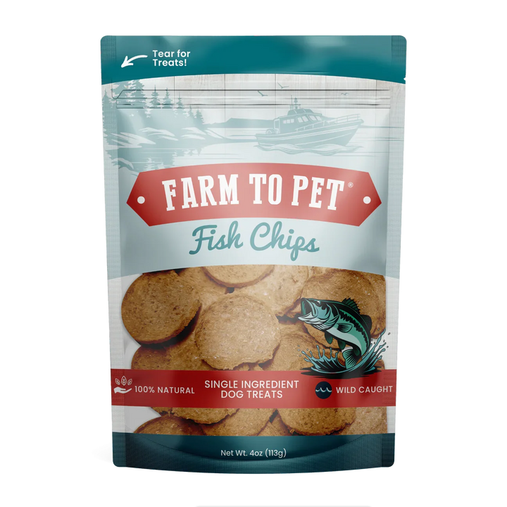 Farm To Pet Fish Chips (4oz)