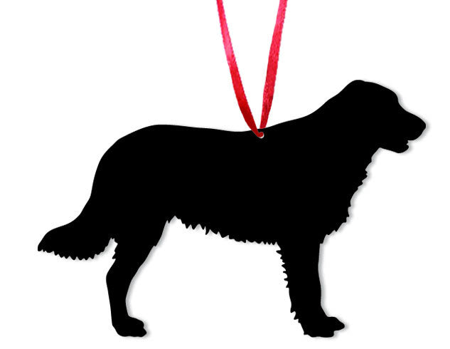 Flat Coated Retriever Plant Stake
