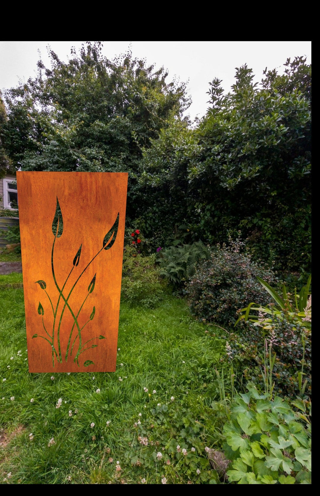 Outdoor Privacy Screens or Outdoor Metal Wall Art (46" Inch)