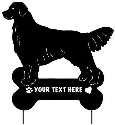 Golden Retriever Statue or Dog Wall Art
